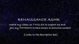 Renaissance ASMR - Channel intro and Patreon