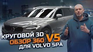 Panorama V5 — новое поколение 3D-кругового обзора на 360 для Volvo XC90, XC60, XC40, S90, V90, S60