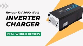 Renogy 3000W Inverter Charger w/LCD - Test & Review. THIS THING IS A BEAST!