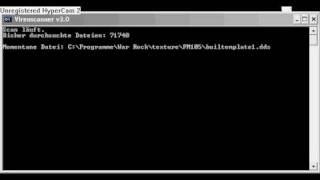 Real Batch virus scanner / Echter batch-Virenscanner