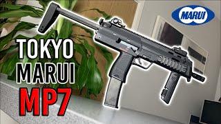 Tokyo Marui MP7 GBB | BEST AIRSOFT SMG?! | Airsoft Unboxing & Review