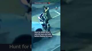 £5,000 reward for info on driver who hit mother and baby in pram before fleeing scene #itvnews