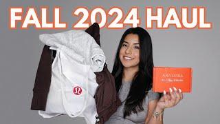 LULULEMON FALL 2024 TRY ON + Ana Luisa jewelry