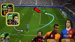 FREE SPIN A. Pirlo 105 Visionary Pass + 105 Puyol + 104 Cafu Epic = ?  || efootball 2025