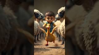 Brave Duckling  Rescues Boy  from Angry Sheep | HeroDuckTales"
