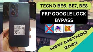 Tecno pop 6 pro FRP Bypass | Tecno BE8 Google Account Unlock