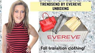 Fall Transition trendsend box! #trendsend  #trendsendunboxing, #trendsendbyevereve,