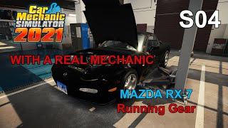 Mazda RX-7 Running Gear Repair | P19 | Car Mechanic Simulator 2021 with a REAL mechanic