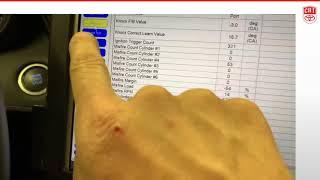 Misfire Monitor Using Techstream.