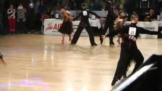 #31 Трипольский Павел Пилипенко Алена Чемпионат Украины 2015 WDC AL  Youth 1 Lat Finals   Rumba