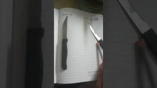 funny knife video