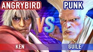 SF6 ▰ ANGRYBIRD (Ken) vs PUNK (Guile) ▰ High Level Gameplay