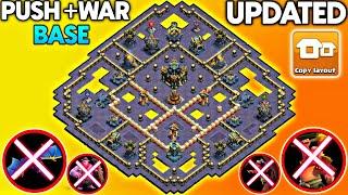 NEW DEFENSE BASE |TH17 ANTI 2 & ANTI 3 STAR BEST LEGEND AND WAR BASE LINK|Town Hall 17 PUSH BASE