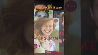 Books to read for Telc B Prüfung #telcb1 #prüfung #deutschkurs #deutsch #languagelearning