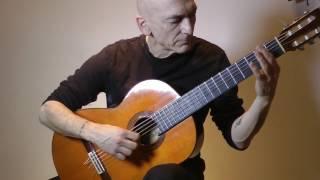 Asturias  Isaac Albeniz Leyenda - Prelude Dean Zimmerman classical guitar version 2  video one take