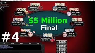 Poker Challenge: $5M Garanten & $6.4M Prize Pool – Final Table  [#4]