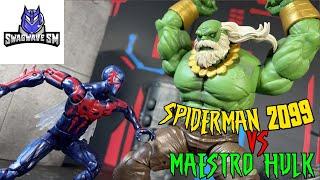 Spiderman Stop Motion - Spiderman 2099 vs Maestro Hulk [Stop Motion Film]