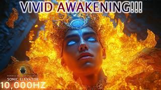 Intense Third Eye Activation 10000 Hz (MOST POWERFUL FREQUENCY!) Shamanic Flutes Music