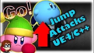 Jump/Crouch Attacks | How To Make YOUR OWN Super Smash Bros. Game! | Unreal and C++ Tutorial, Part 4