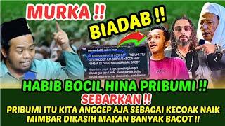 SEBARKAN !! SUNGGUH BI4D4B !! HABIB BOCIL HINA ULAMA PRIBUMI DENGAN SEBUTAN KECOAK ! GAK PUNYA AHLAK