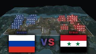 300.000 RUSSIAN ARMY vs 100.000 SYRIAN ARMY | WARNO