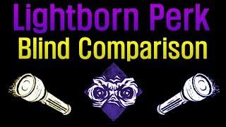 Dead by Daylight - Lightborn Perk Blind Comparison