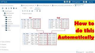 Merging tables with common columns automatically without overwriting the common columns | Learnerea