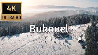  BUKOVEL, UKRAINE [4K] Drone Tour - Best Drone Compilation - Trips On Couch