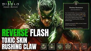 Toxic Skin Rushing Claw REVERSE FLASH Spiritborn - Diablo 4 Vessel of Hatred