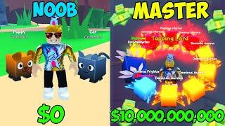 Spending 100,000 Robux to Become a Clicker God in Roblox Tapping Simulator