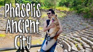 Phaselis Ancient City - Phaselis Beach Antalya Kemer | Phaselis Antik Kenti Vlog