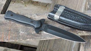 Western W777 Blackout Boot Knife - Retro Knives