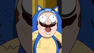 Super Sonic Mario vs Eggman #Shorts