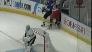 Donald Brashear nails Sergei Gonchar