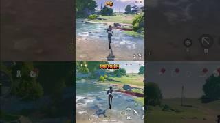 Wuthering Waves Graphics Comparison: PC vs Mobile #shorts