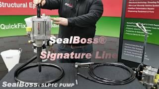 Single Component Pneumatic Crack Injection Pump, Polyurethane Foam Injection Machine SLP-1C SealBoss