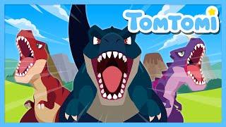 [NEW] The Villain Dinosaurs | Dinosaur Villains Take Over! | Dinosaur Song | Kids Song | TOMTOMI