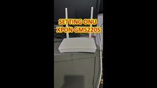 Setting Modem GM220S