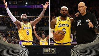 LeBron James Breaks Kareem’s All-Time Scoring Record | NBA on TNT