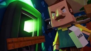 №257: HELLO NEIGHBOR ALPHA 2 in MINECRAFT - что же у СОСЕДА в подвале?