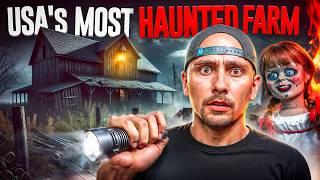 The SCARIEST Night of MY LIFE inside USA'S MOST HAUNTED FARM (I BOUGHT THE FARM)