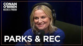 Amy Poehler: “Parks & Rec” Was Always On The Verge Of Cancellation | Conan O'Brien Needs A Friend