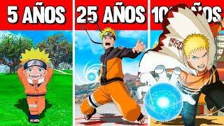 SOBREVIVÍ 100 AÑOS COMO NARUTO en GTA 5!! (Naruto mod)