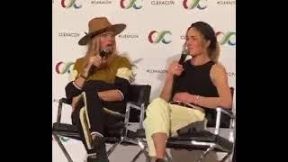 caity Lotz and jes macallan clexacon 2022 ️‍