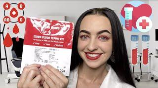 [ASMR] Testing Your Blood Type RP | Real Test Kit