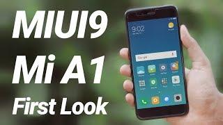 MIUI 9 Port For Mi A1 First Look