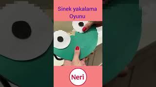 202)sinek yakalama oyunu  #game #okuloncesietkinlik #anasınıfı #kurbağa