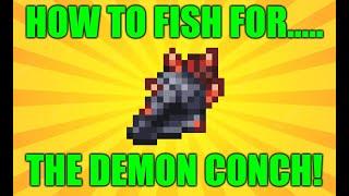 How To Obtain The Demon Conch! Terraria 1.4.4.6 Labor Of Love Shell Phone How-To