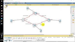 Static Routing between 4 Routers