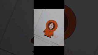 Kenny From South Park drawing as requested #short #southpark #satisfying #slikkartmotivation